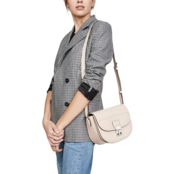 3.1 Phillip Lim Blush Pink Pashli Saddle Crossbody Bag NWT - Picture 2 of 13